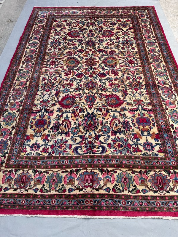 8 x 12 ft COLLECTORS’ ITEM Gorgeous Antique Floral Oriental Palace Area Carpet gallery