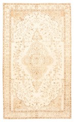 Vintage 5’11” x 9’10” Traditional Hand Knotted Vegetable Dye Wool Area Rug