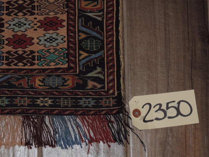 2x4ft. Handwoven Caucasian Kilim Sumak Wool Saddlebag gallery