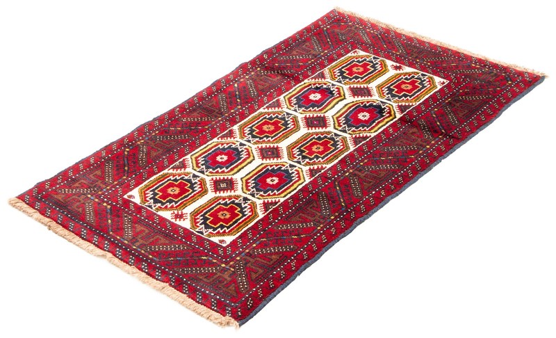 Vintage Hand-Knotted Area Rug 3'1" x 5'9" Traditional Wool Carpet gallery