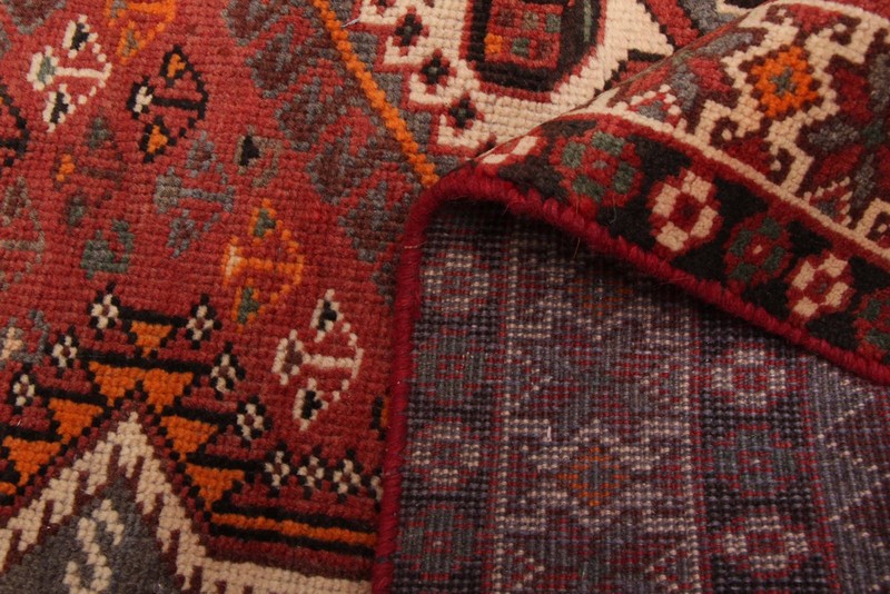 Vintage 4'8" x 9'10" Traditional Hand Knotted Vegetable Dye Wool Area Rug gallery