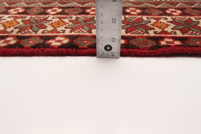 Vintage 4'8" x 9'10" Traditional Hand Knotted Vegetable Dye Wool Area Rug gallery