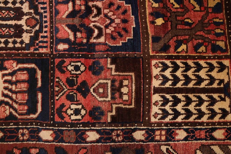 Traditional Vintage Hand-Knotted Area Rug 4'11" x 9'10" Oriental Wool Carpet gallery