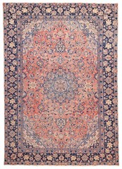 Traditional Vintage Hand-Knotted Area Rug 9’0″ x 12’8″ Oriental Wool Carpet