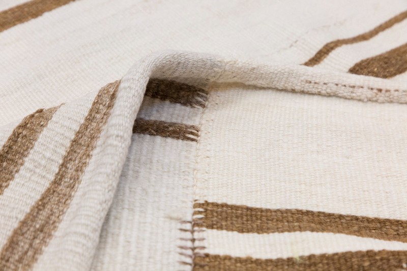 Vintage Minimal Kilim Rug,Striped Kilim Rug,Turkish Kilim Rug, 5'11 x 7'7 ft gallery