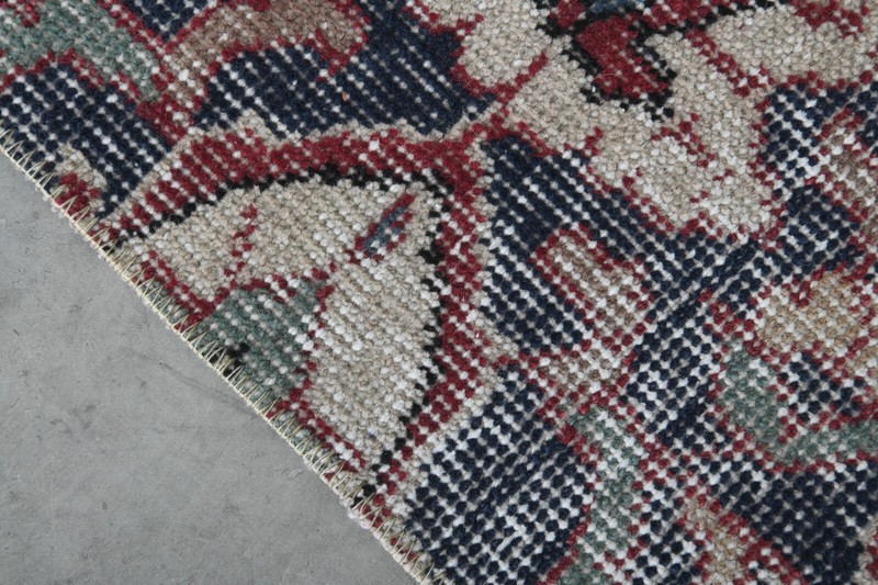 Oushak Runner Rugs Turkish Hand-Knotted Hallway Carpet Vintage Rug 2x9 ft 715 gallery