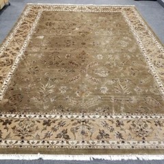 Handmade XL Vintage Oriental Hand Tied Wool Area Rug Room Size 14′ x 9’10”