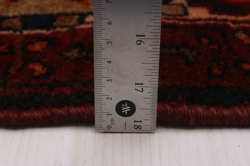 3'11" x 13'3" Vintage Hand-knotted Runner Rug Traditional Oriental Wool Carpet gallery