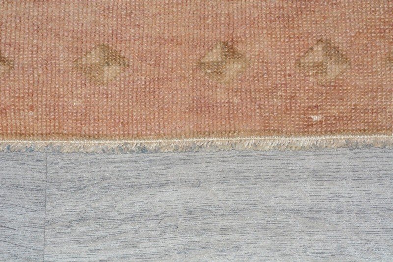 Vintage Turkish Mini Rug 1'7x3'1 ft | Small Oushak Rug | Distressed Doormat gallery