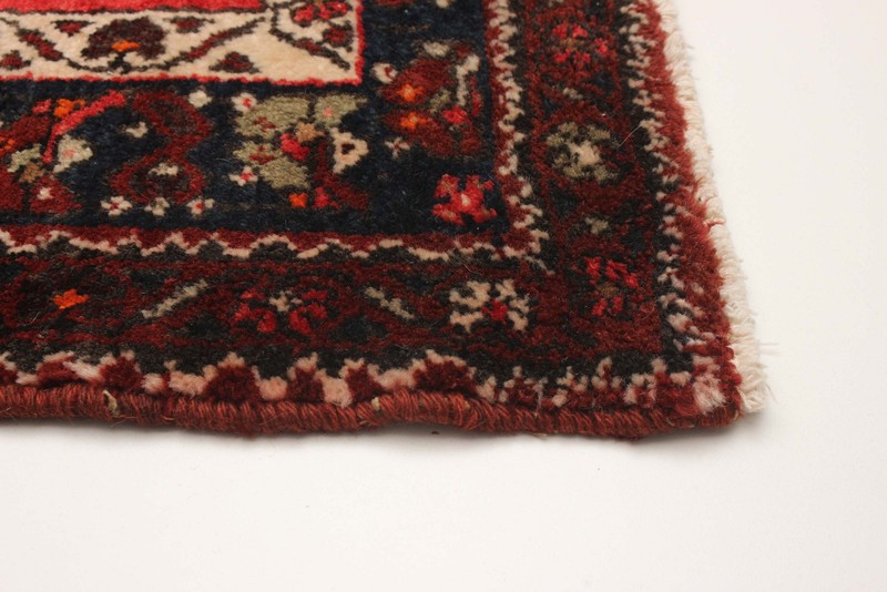 3'7" x 13'0" Vintage Hand-knotted Runner Rug Traditional Oriental Wool Carpet gallery