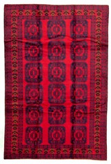 Vintage 6’8″ x 9’10” Traditional Hand Knotted Vegetable Dye Wool Area Rug