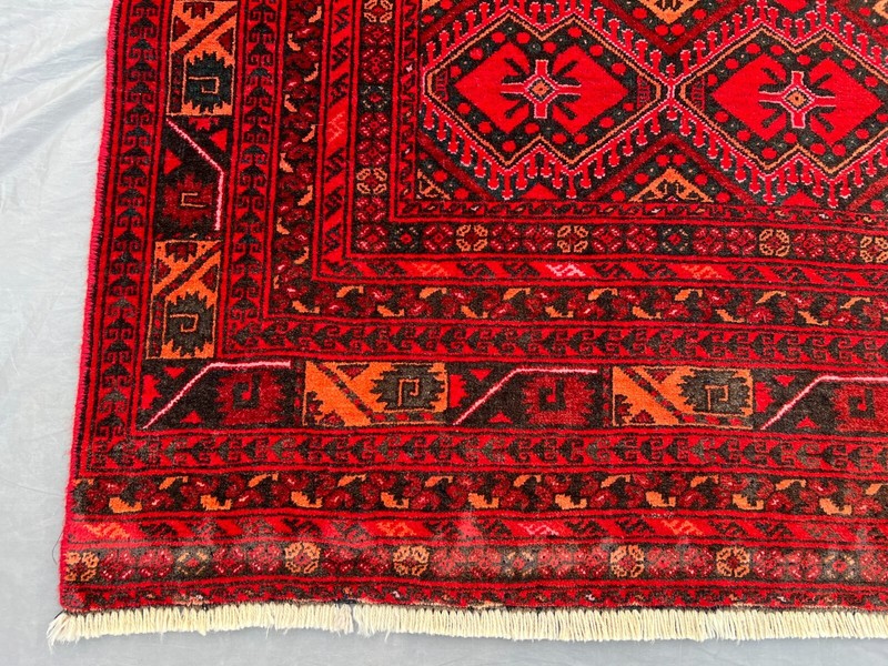 6x9 Ersari Rug – 1970s Afghan Sulaimani Wool Tribal Bedroom Carpet, Turkmen Rug gallery