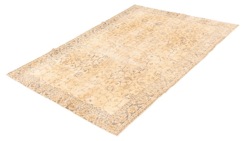 Traditional Vintage Hand-Knotted Area Rug 6'7" x 9'4" Oriental Wool Carpet gallery