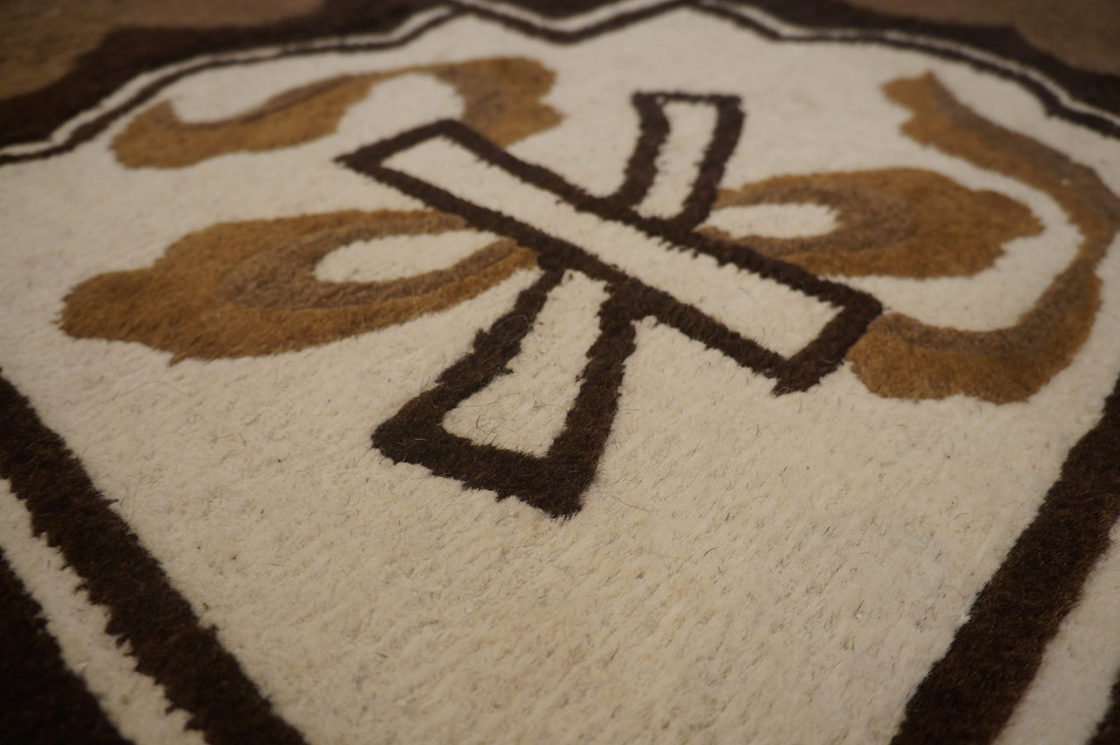 9X12 Antique Chinese Mongolian Design Wool Area Rug 1935 gallery