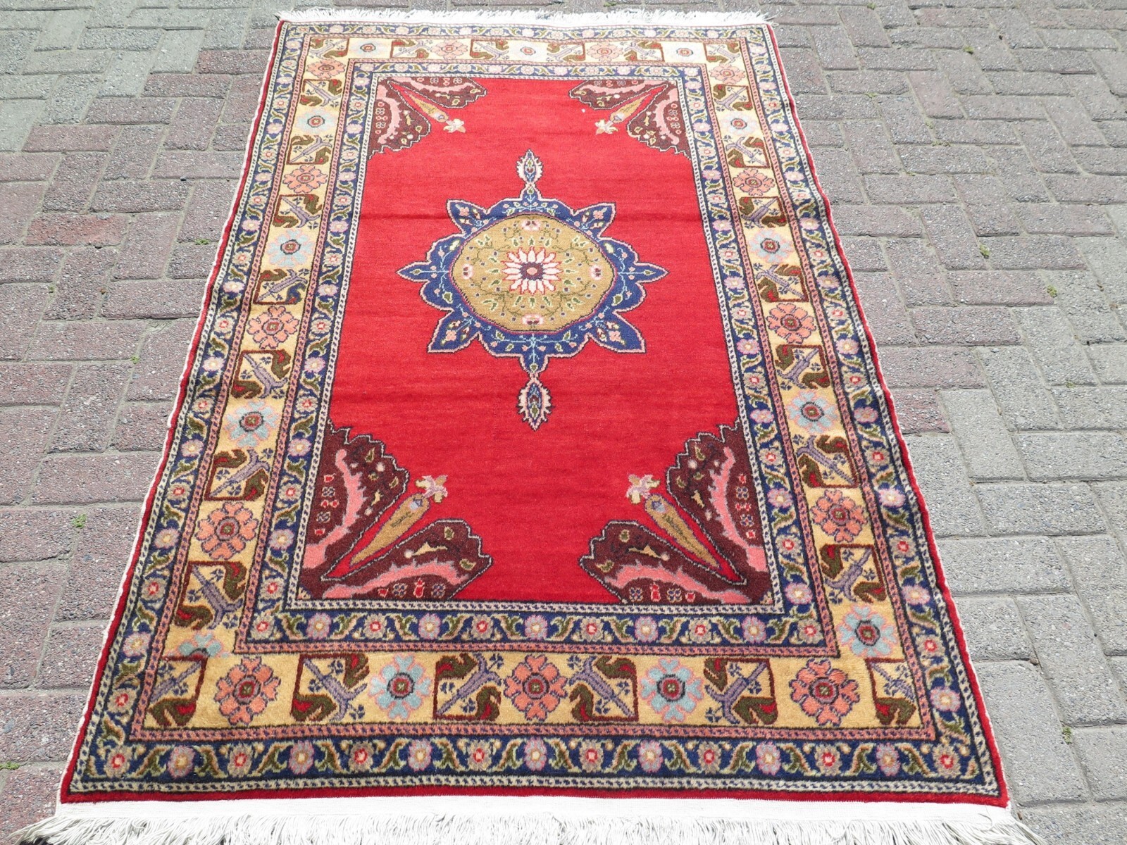 Turkish Carpet Rug, Bedroom Rug, Handwoven Tapis, Teppiche, Wool Carpet 48"x76" gallery