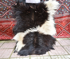 Angora Goat Leather Goatskin Fur 2 x 3 ft Pelt Hide 100% Natural Goat Skin Rug