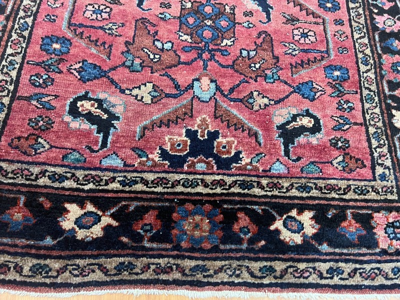 3'6" x 4'8" Antique Turkish Oriental Rug - 1920s - Hand Made - 100% Wool gallery