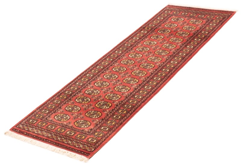 2'8" x 8'3" Vintage Hand-knotted Runner Rug Traditional Oriental Wool Carpet gallery