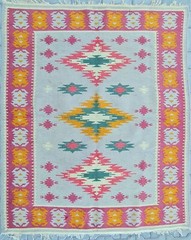 monastery kilim, Antique kilim 4×5, geo rug, colorful kilim, kilim rug