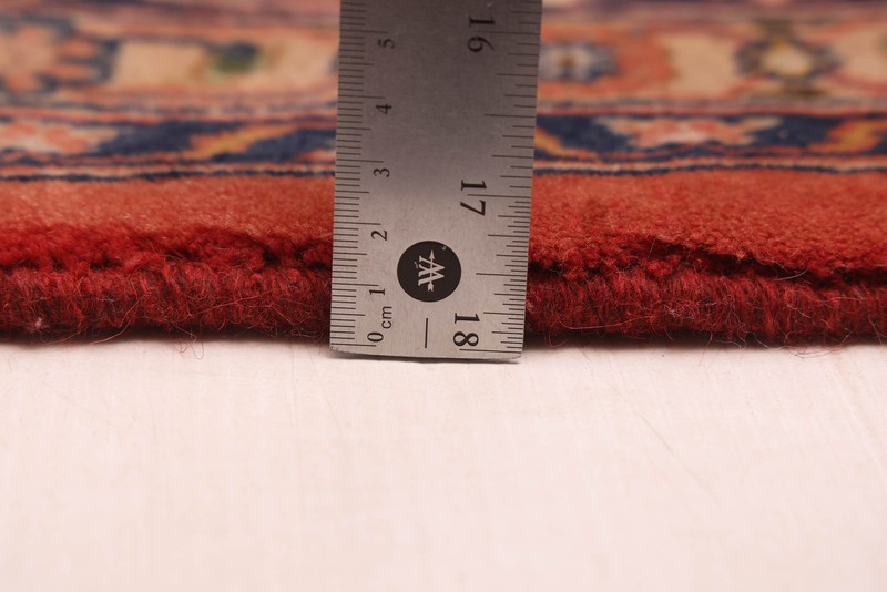Vintage 8'10" x 11'10" Traditional Hand Knotted Vegetable Dye Wool Area Rug gallery