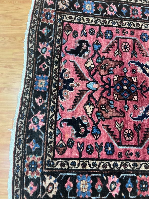 3'6" x 4'8" Antique Turkish Oriental Rug - 1920s - Hand Made - 100% Wool gallery