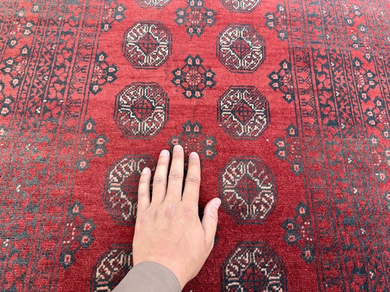 Antique Afghan Turkmen Runner Rug 3x10 Hand Knotted Persian Style Hallway Carpet gallery