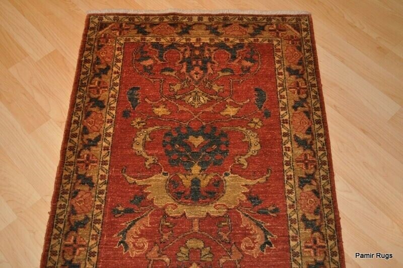 _HALL_RUNNER_RUG_9' FT. hall-runner rust, orange, grey army green mahogany heriz gallery