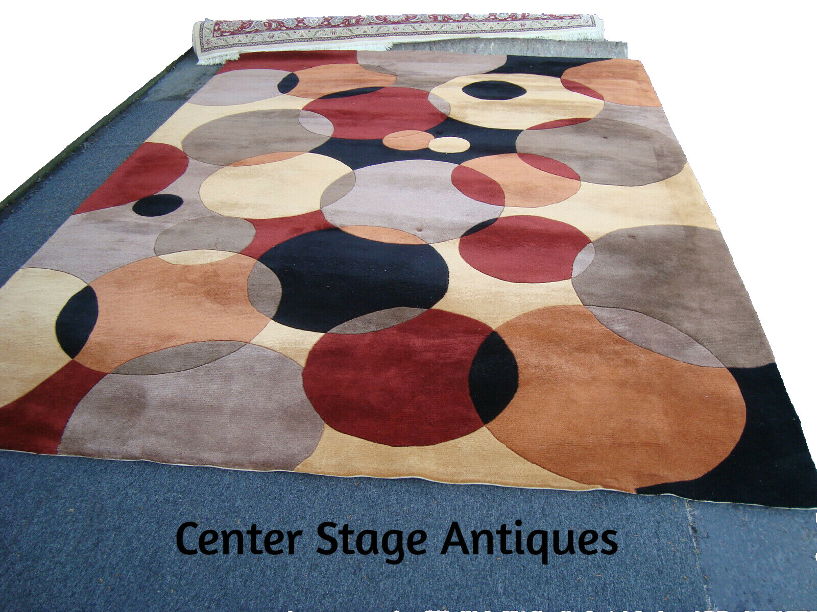 Rug 206 MOMENI 37 BLK80BO Modern Machine Made Wool Rug SIZE 8' x 11' Carpet gallery