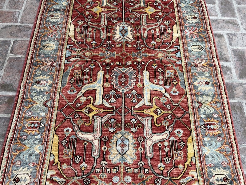 Afghan Chobi Rug 4x6 Ft Handwoven Wool Carpet Vintage Tribal Oriental Rug gallery