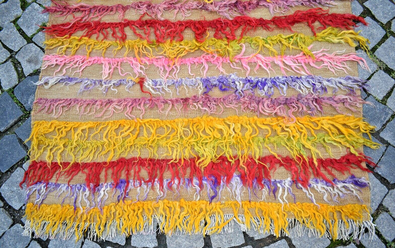 Turkish Tulu Rug 43'' x 71'' Vintage Angora Mohair Tulu Rug Home Decor Area Rug gallery