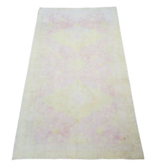 8X14 Antique Cotton Agra Hand-Knotted Oriental Rug, Circa 1920 (7’6″ x 14’2″)
