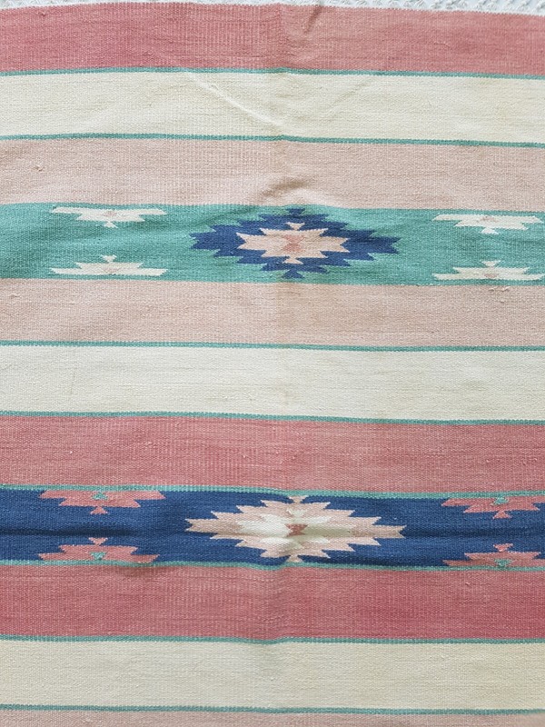 Vintage Handmade Traditional Beautiful Turkish Kilim Floor Rug Carpet 176x113 cm gallery