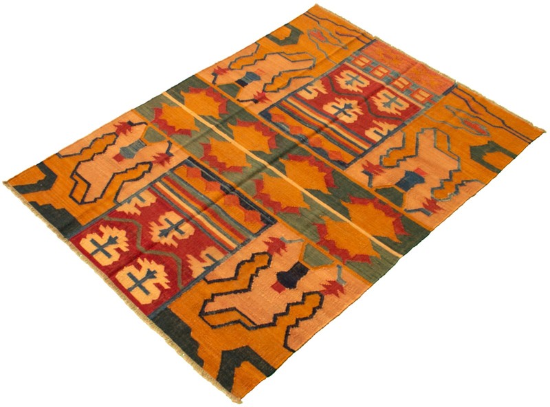 Traditional Vintage Hand Woven Area Rug 6'4" x 8'8" Wool Oriental Carpet gallery