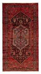 Traditional Vintage Hand-Knotted Area Rug 4’11” x 9’3″ Oriental Wool Carpet