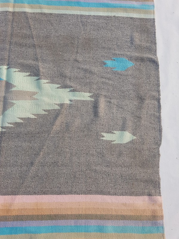 Vintage Traditional Handcrafted American Kilim Rug for Home Décor 272x167 cm gallery