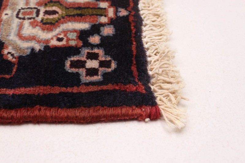 3'9" x 9'5" Vintage Hand-knotted Runner Rug Traditional Oriental Wool Carpet gallery