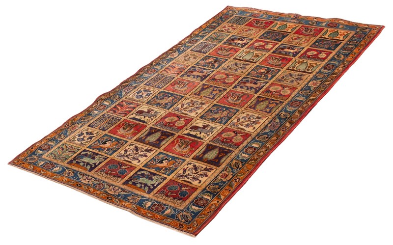 Vintage Hand-Knotted Area Rug 5'0" x 9'10" Traditional Wool Carpet gallery
