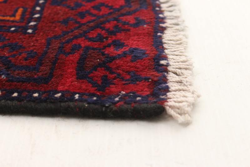 3'4" x 9'6" Vintage Hand-knotted Runner Rug Traditional Oriental Wool Carpet gallery
