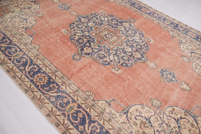 7x11 Turkish Muted Large Oushak Vintage Oversize Carpet Traditional Area Rug 410 gallery