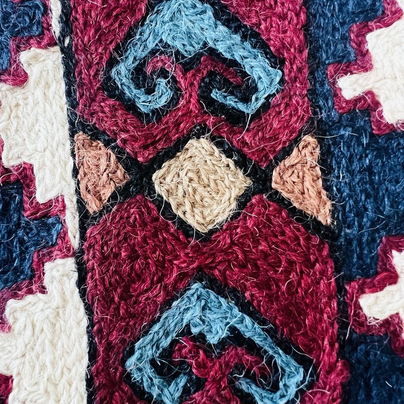 Vintage Turkish Anatolian Wool Needlepoint Rug / Wall Hanging – 36”x60” (3’x5’) gallery