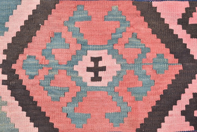 Fabulous Antique Caucasian Mafrash Panel Kazak Kilim Collector Item Kilim Panel gallery