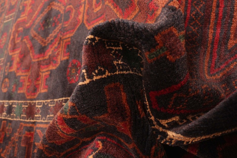 Vintage Hand-Knotted Area Rug 3'1" x 4'6" Traditional Oriental Wool Carpet gallery