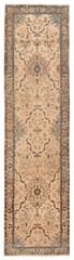 Vintage Hand-knotted Runner Rug 2’8″ x 10’6″ Traditional Oriental Wool Carpet