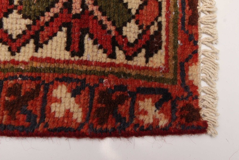 Vintage 6'6" x 9'6" Traditional Hand Knotted Vegetable Dye Wool Area Rug gallery