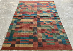 Vintage Traditional Moroccan Handcrafted Kilim Rug for Home Décor 232×160 cm