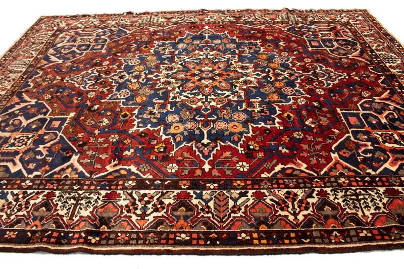 Handmade Vintage Oriental Rug Floral Style Farmhouse Living Room Carpet 10X12 ft gallery