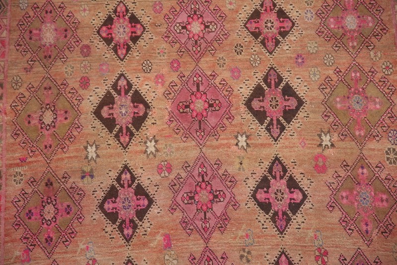 All-over Pattern Traditional Vintage Rug 4x6 Wool Hand-knotted gallery