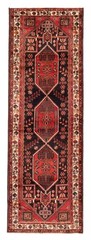 Vintage Hand-knotted Runner Rug 3’9″ x 10’4″ Traditional Oriental Wool Carpet
