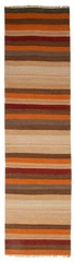 Vintage Hand Woven Area Rug 2’7″ x 10’0″ Traditional Wool Oriental Carpet