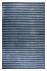 10X15 Vintage Indian Dhurries Blue Cotton Area Rug 1935